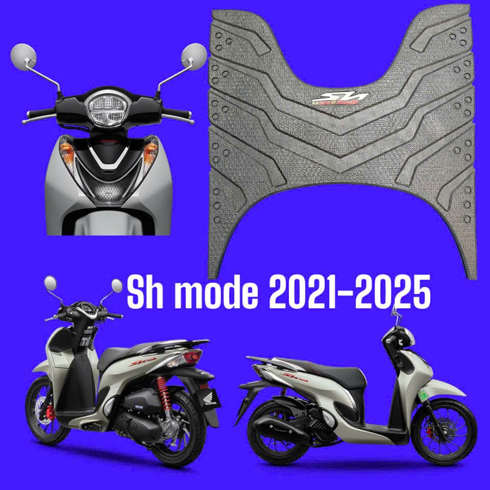 thảm lót sàn xe honda sh mode đời 2020-2025 sọc,thảm lót sh mode ,lót chân sh mode,thảm để chân sh mode 2020-2025