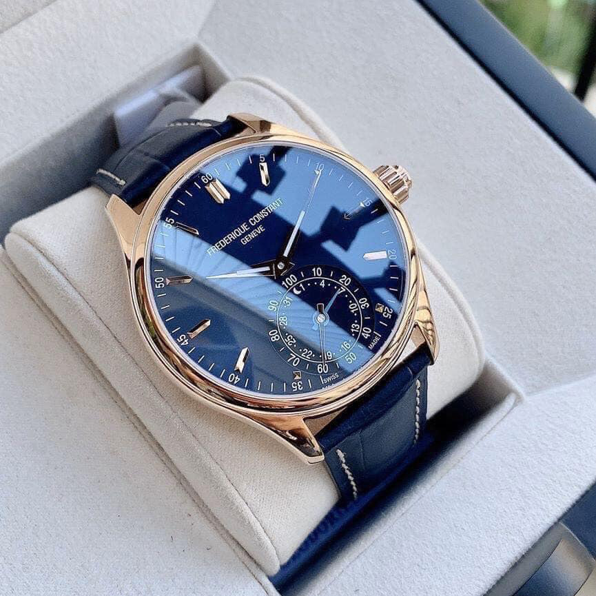 [HCM]Frederique Constant Navy Dial Mens Smartwatch FC-285NS5B4