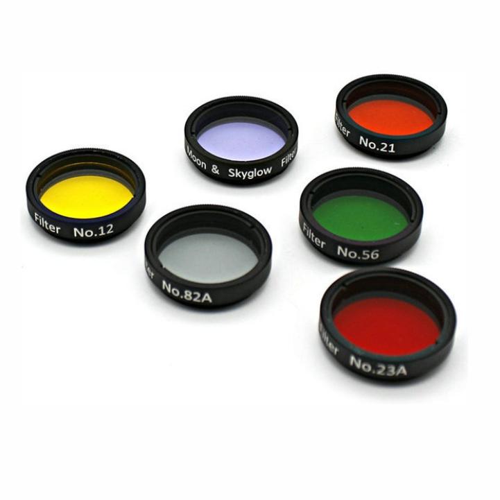 Bộ 6 kính lọc màu tinh vân dành cho kính thiên văn - Filter 1.25 inch