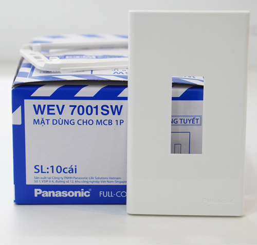Mặt dùng cho MCB 1 cực (CB 1 tép) Panasonic dòng Wide Series