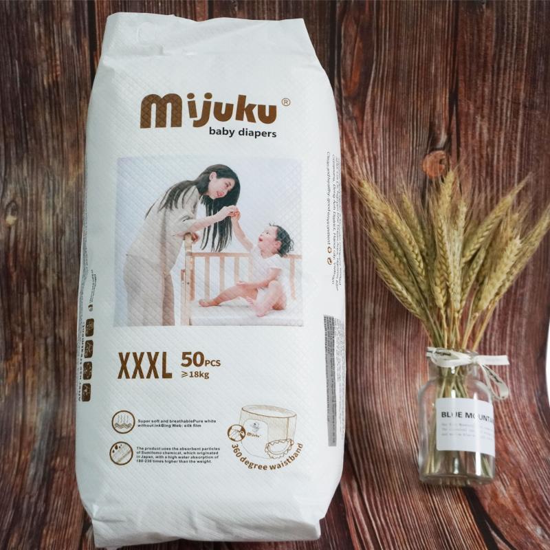 (FREESHIP 25K) Tã Bỉm Mijuku quần nội địa dán/quần Size S50,M50, L50, XL50, XXL50,XXXL50