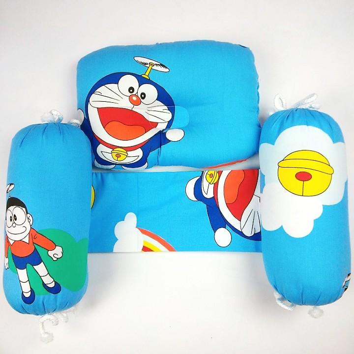 [HCM]Bộ gối chặn bông sơ sinh Bella
