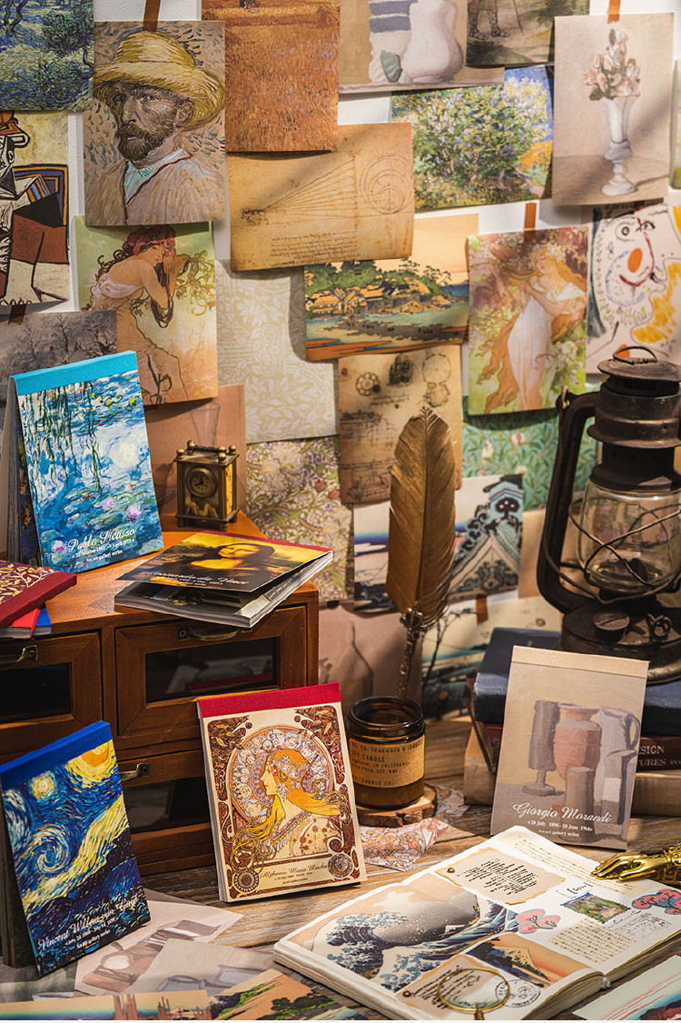 [HCM]Tập tranh các danh họa nổi tiếng (Hàng có sẵn)