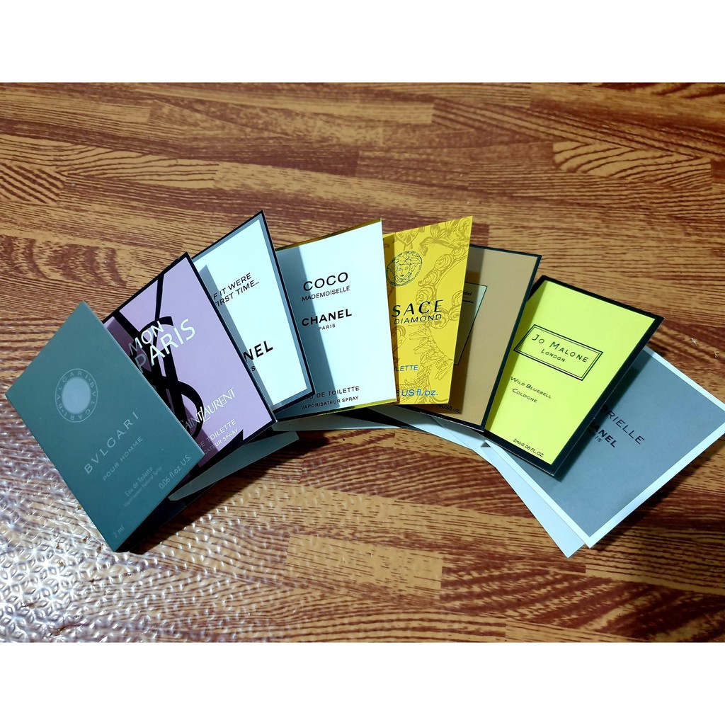 Nước hoa mẫu thử-Nước Hoa Test Mini Dạng xịt unisex Đủ Mùi Sang Chảnh