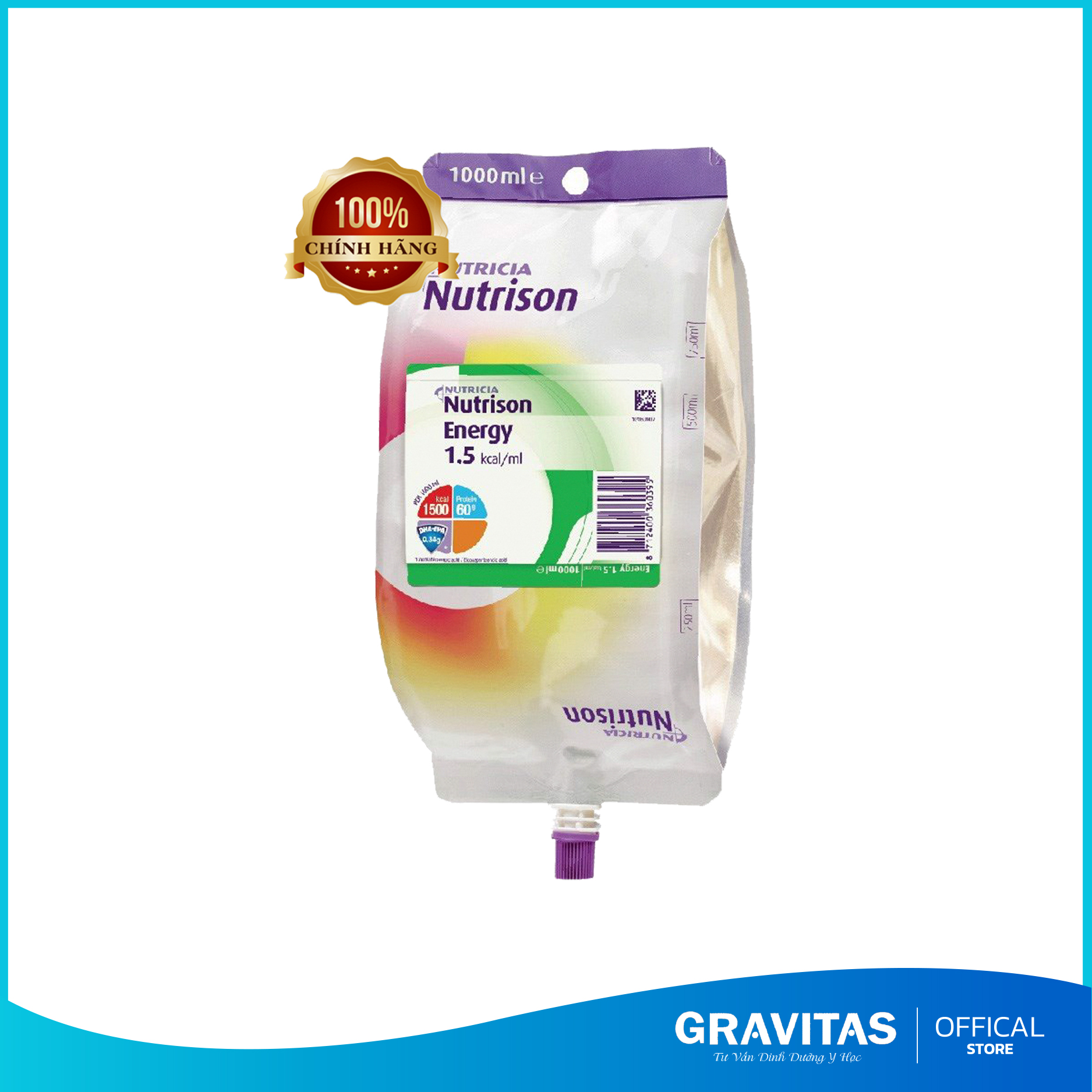 Sữa Nutrison Energy - Dinh Dưỡng Cho Người Ăn Xông