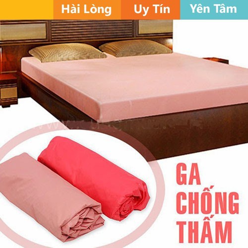 Ga chống thấm cao cấp chính hãng GA CHỐNG THẤM CAO CẤP 1M6 x 2M CHÍNH HÃNG (Bé tè lau là sạch), GA CHỐNG THẤM COTTON THUN NANO KHÁNG KHUẨN LOẠI TỐT, Giảm 50% Full Đơn