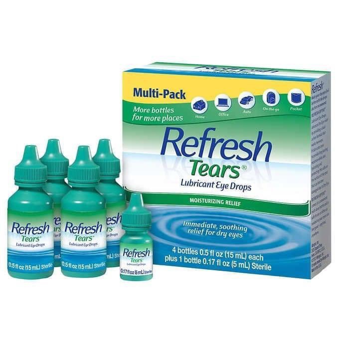 Nước nhỏ mắt Refresh nhập khẩu Mỹ Tears Lubricant Eye Drops