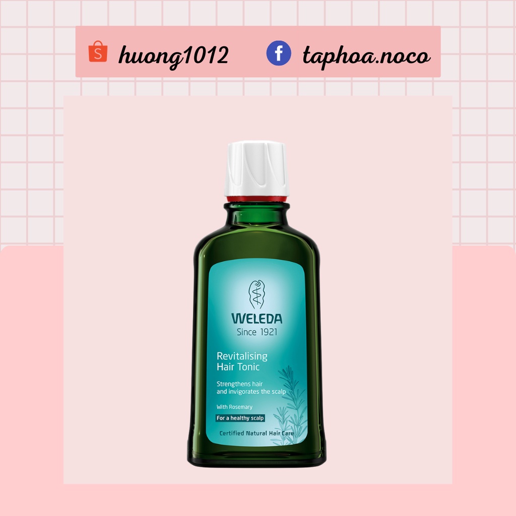 Tinh Chất Dưỡng Tóc Chống Rụng Alpecin Và Weleda