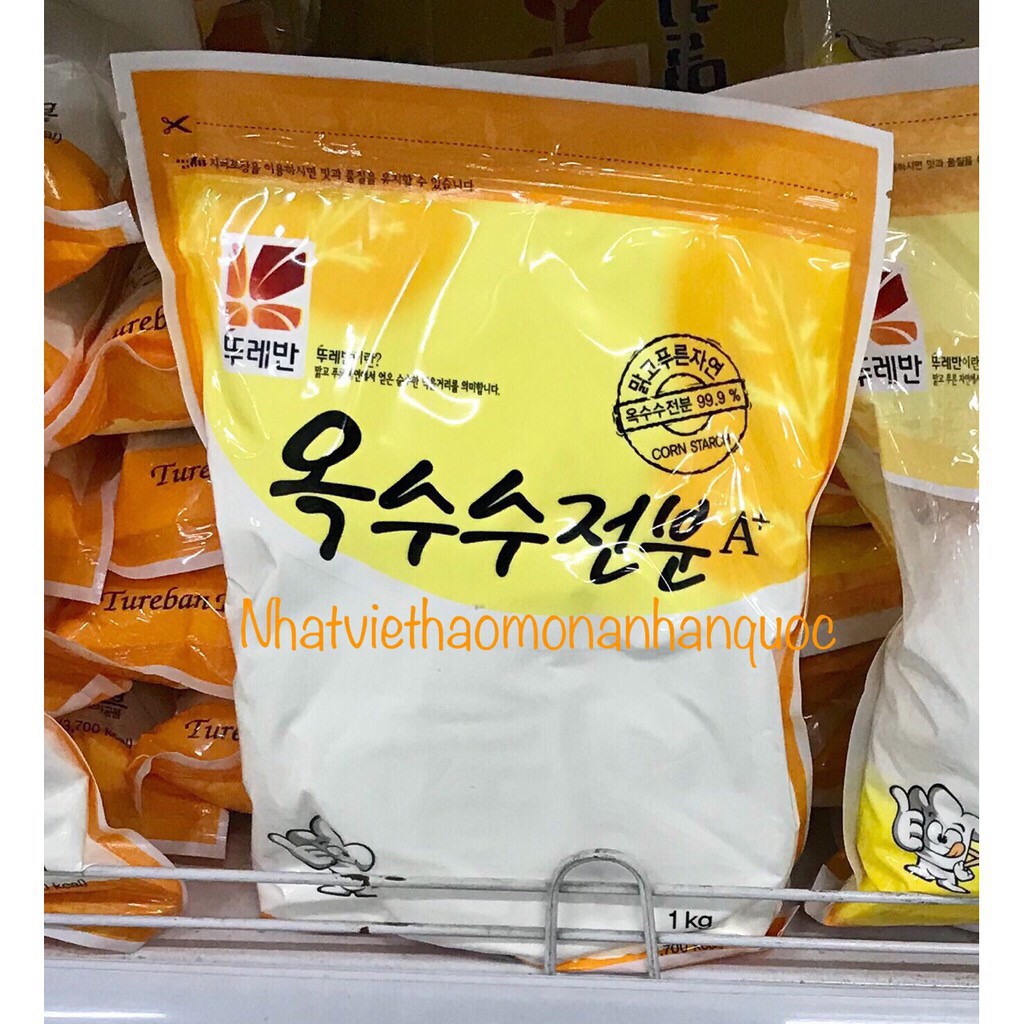 Bột Ngô Hàn Quốc (Tinh Bột Ngô, Bột Bắp) 1kg