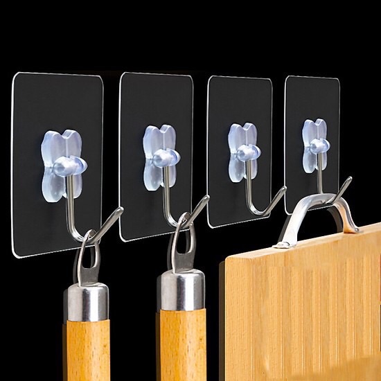 Combo 10 cái móc dán tường cường lực siêu dính