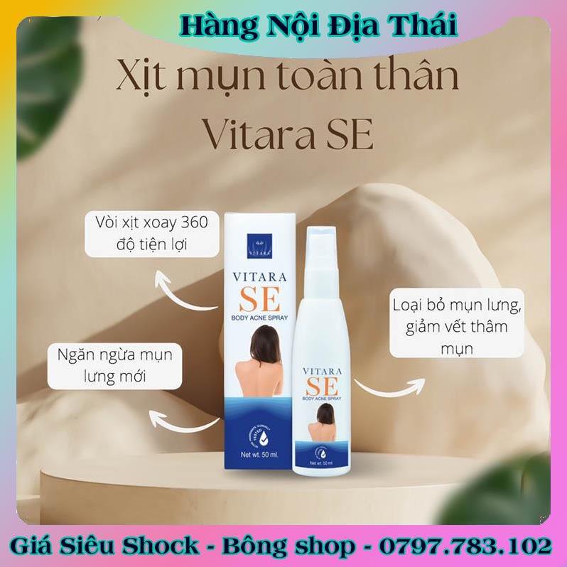 Chai xịt mụn lưng vitara 50ml - hàng nội địa thái ..