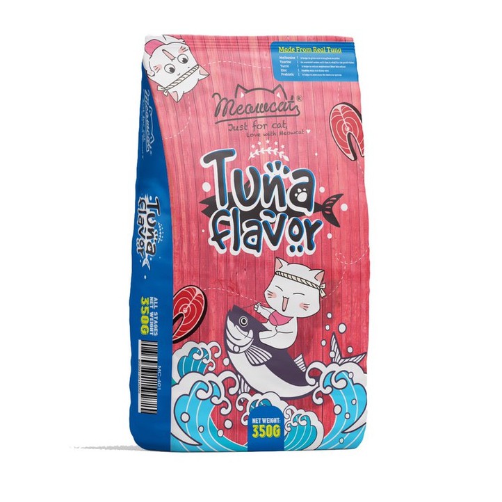 Hạt cho mèo meowcat túi 350g & 1,2kg - hạt meowcat cho mèo mọi lứa tuổi xuất xứ việt nam