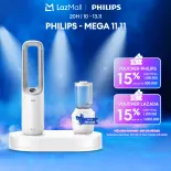 Máy Lọc Không Khí Và Quạt 2 Trong 1 Philips AMF765/30 - Lọc Không Khí Tới 70M2 - Tốc Độ Phân Phối Không Khí Sạch (Cadr) 270 M3/Giờ - Bộ Lọc Hepa & Than Hoạt Tính - Kết Nối Ứng Dụng Air