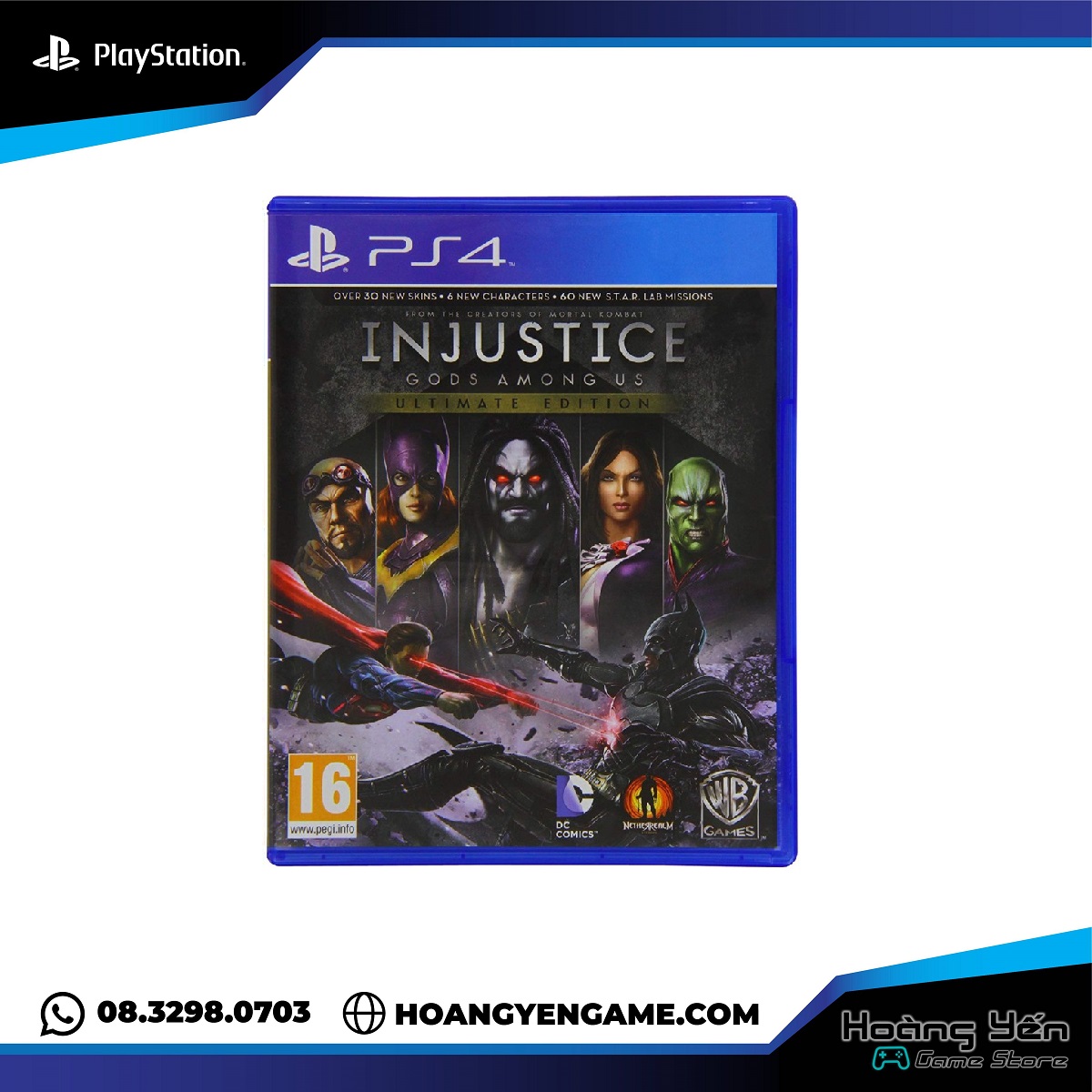 Đĩa game Injustice Gods Among Us Ultimate Edition PS4