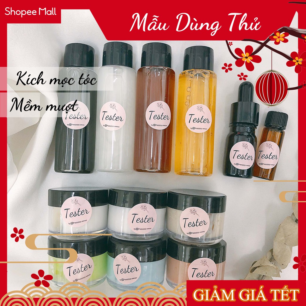 [HCM][GIÁ TỐT] BỘ SẢN PHẨM CHĂM SÓC TÓC HÀNG MẪU DÙNG THỬ/ TESTER / SAMPLE