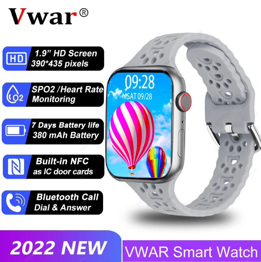 [Sale 50% Hôm Nay] Đồng Hồ Thông Minh Bluetooth Smart Watch Seri 7 Hw22pro Bản Cao Cấp,Thay Hình Nền,Sạc Không Dây,Nghe Gọi,Nhận Tin Nhắn,Thông Báo,Pin Khủng,Chống Nước Ip67,Theo Dõi Sức Khỏe Đo Nhịp Tim,Huyết Áp.(BH 12 Tháng).