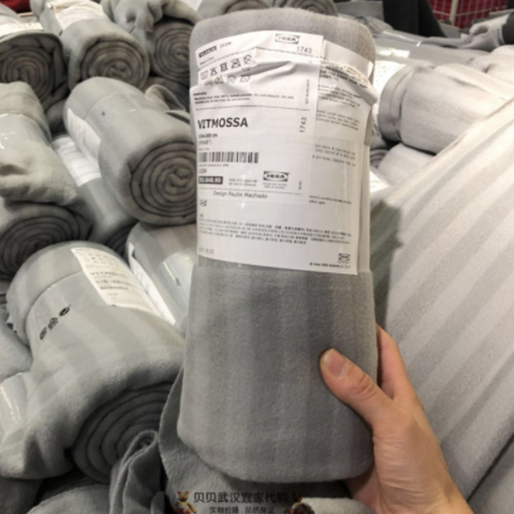 Chăn dạ mỏng ikea, chăn văn phòng, oto, bán trú loại 1
