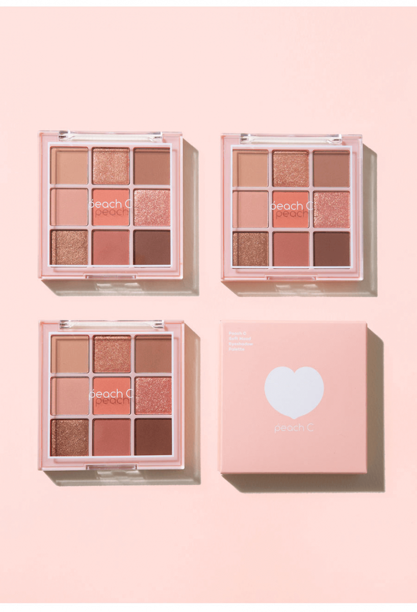 Bảng Phấn Mắt 9 Màu Peach C Soft Mood Eyeshadow Palette