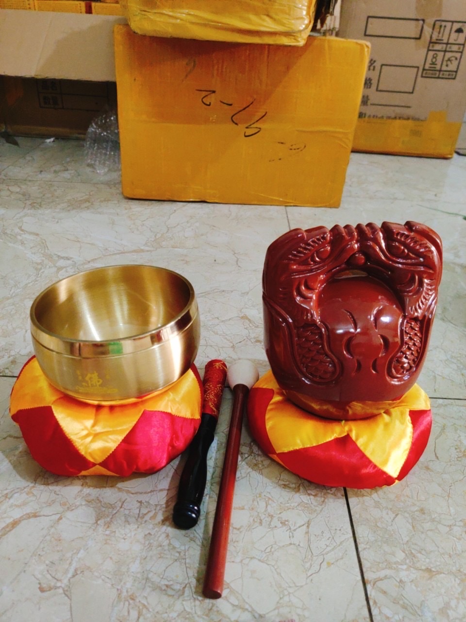 CHUÔNG MÕ VÀNG ĐÀI LOAN 5IN (12.5CM)