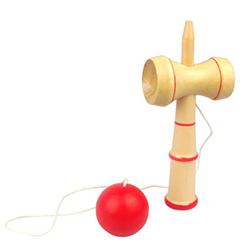đồ chơi tung hứng kendama làm bằng gỗ tự nhiên, loại nhỏ dcg.kd3 (đường kính bóng d3cm) 2
