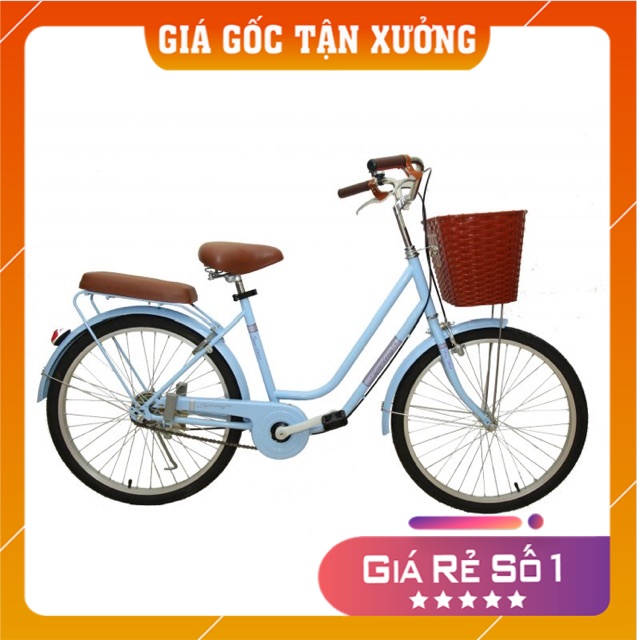 Xe đạp nữ thống nhất ld-24” bảo hành 1 năm