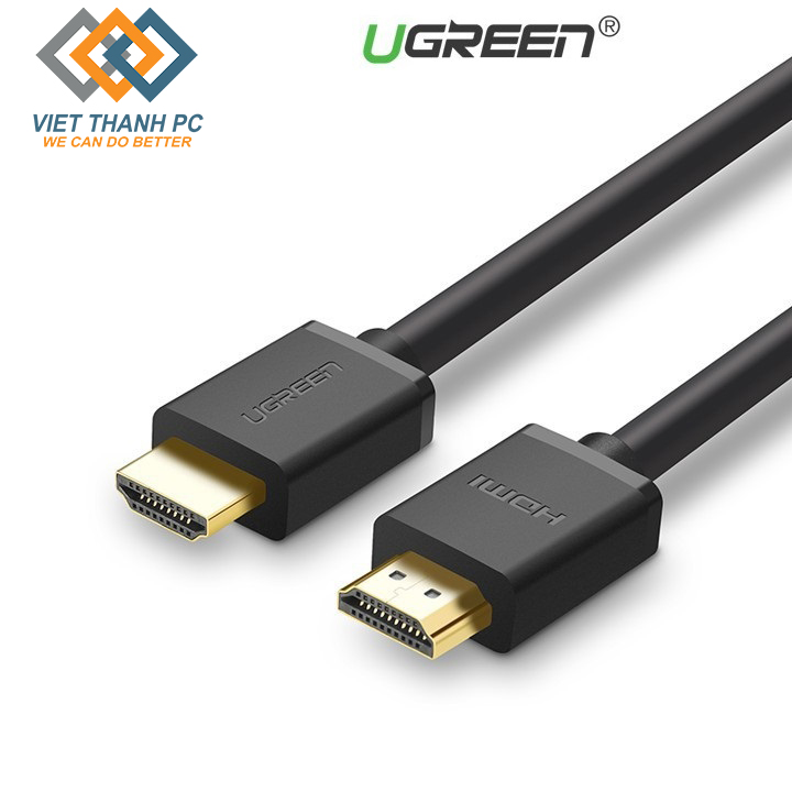 Cáp hdmi thuần đồng 1.4 ugreen 60820 1.5m màu đen 60820 - bh 18 tháng