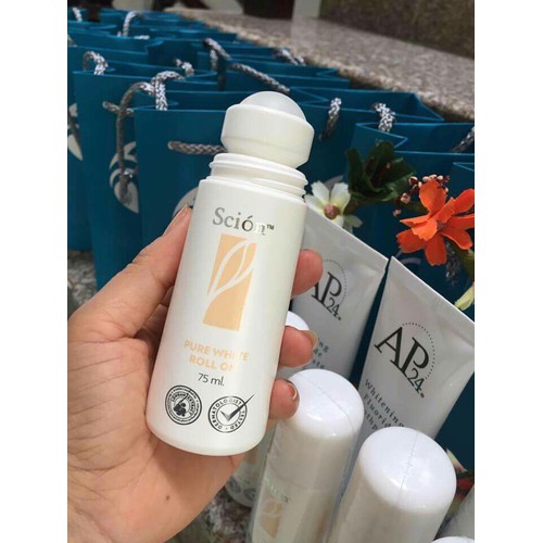 [HOT] Lăn Khử Mùi Scion Pure White 75ml Roll On Nuskin Mỹ giảm tiết mùi mồ hôi ở vùng da dưới cánh tay suốt 24h