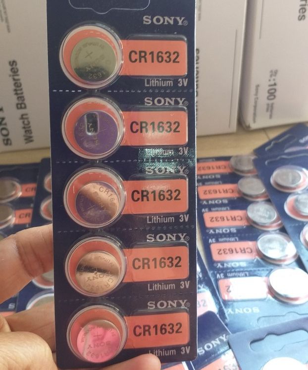5 Viên Pin CR1632 Pin 3V  SONY Lithium