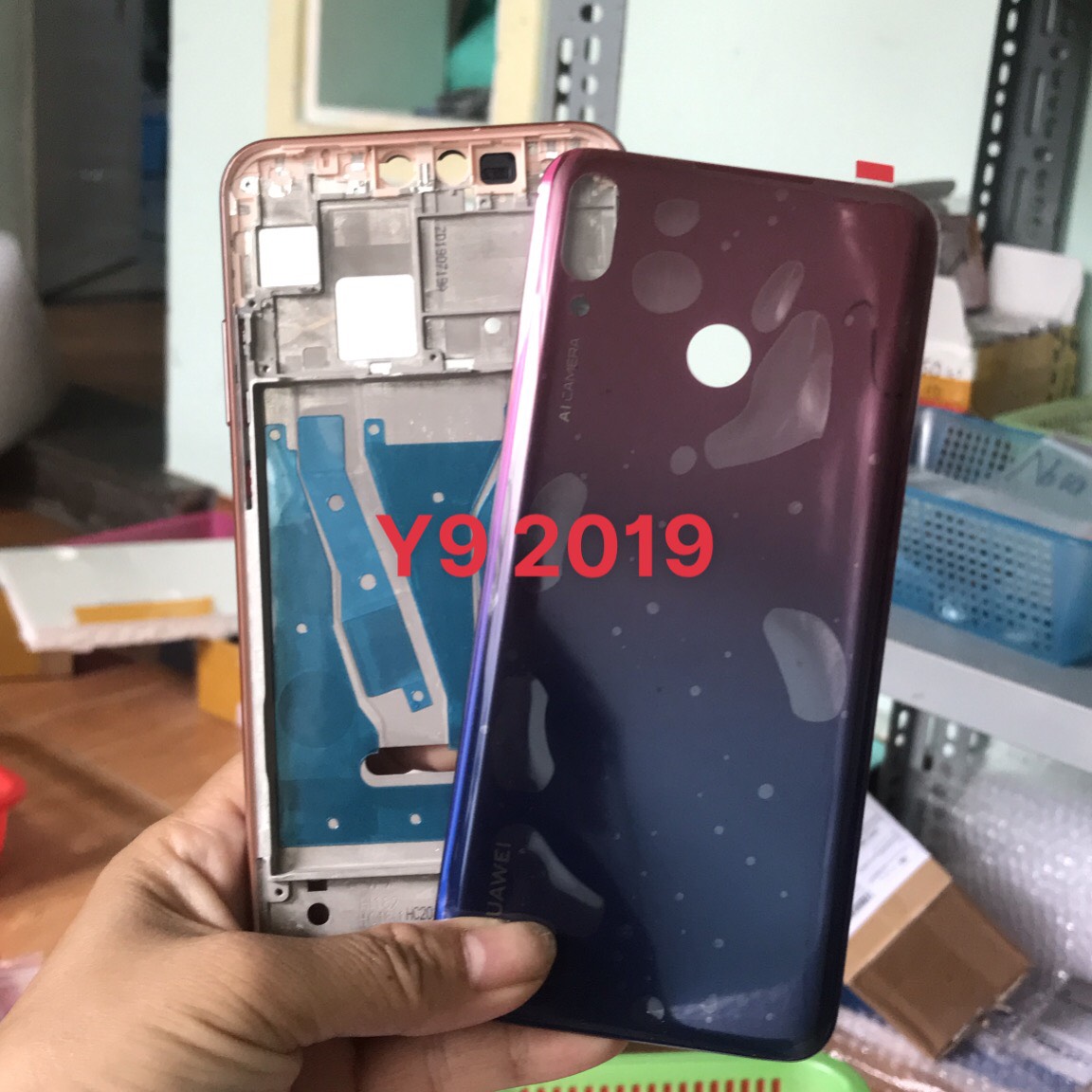 Bộ vỏ huawei y9 2019
