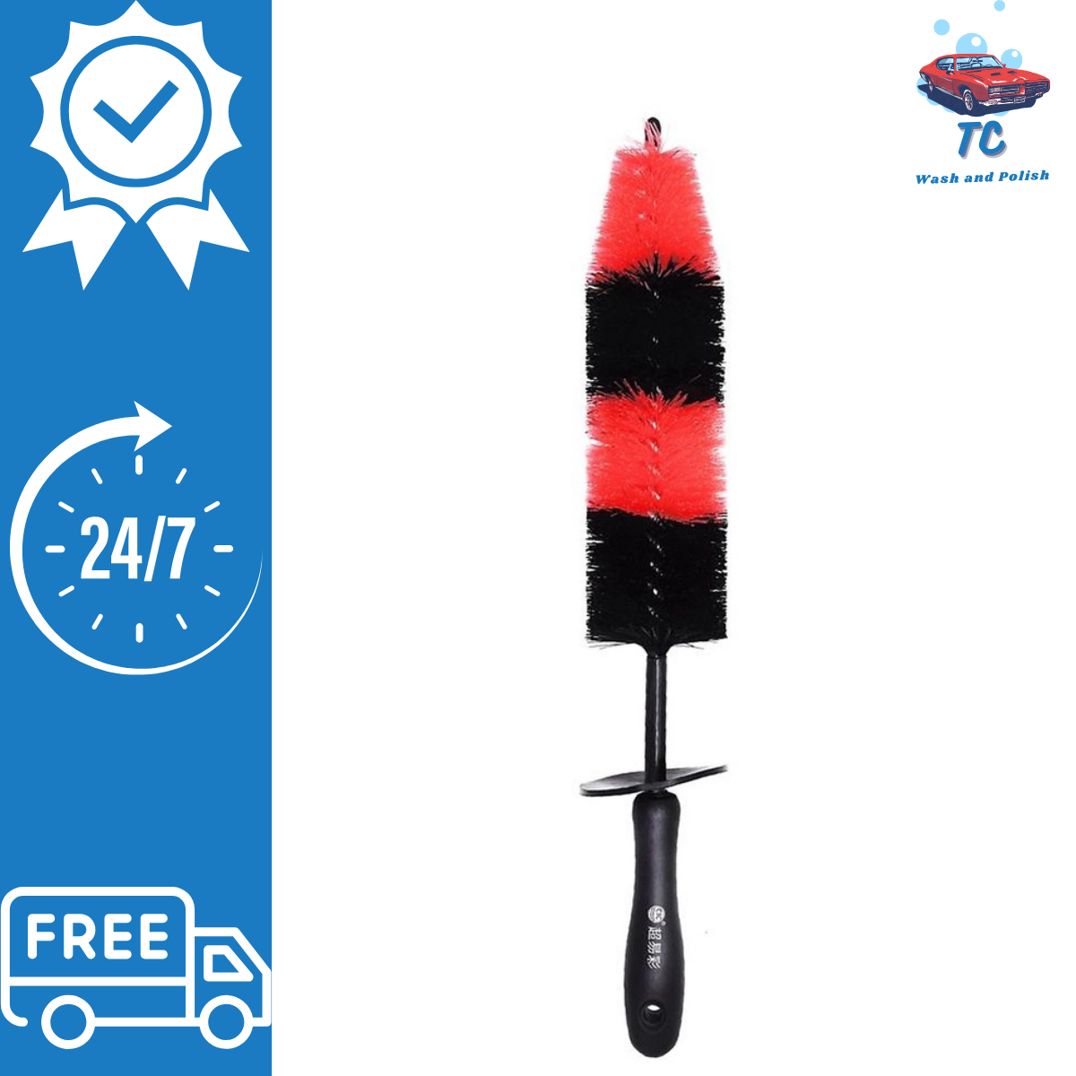 Dụng cụ cọ vệ sinh vành lazang bánh xe