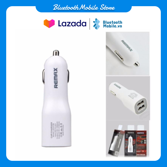 Remax car charger cc201 - sạc xe hơi 2 cổng usb - giá rẻ