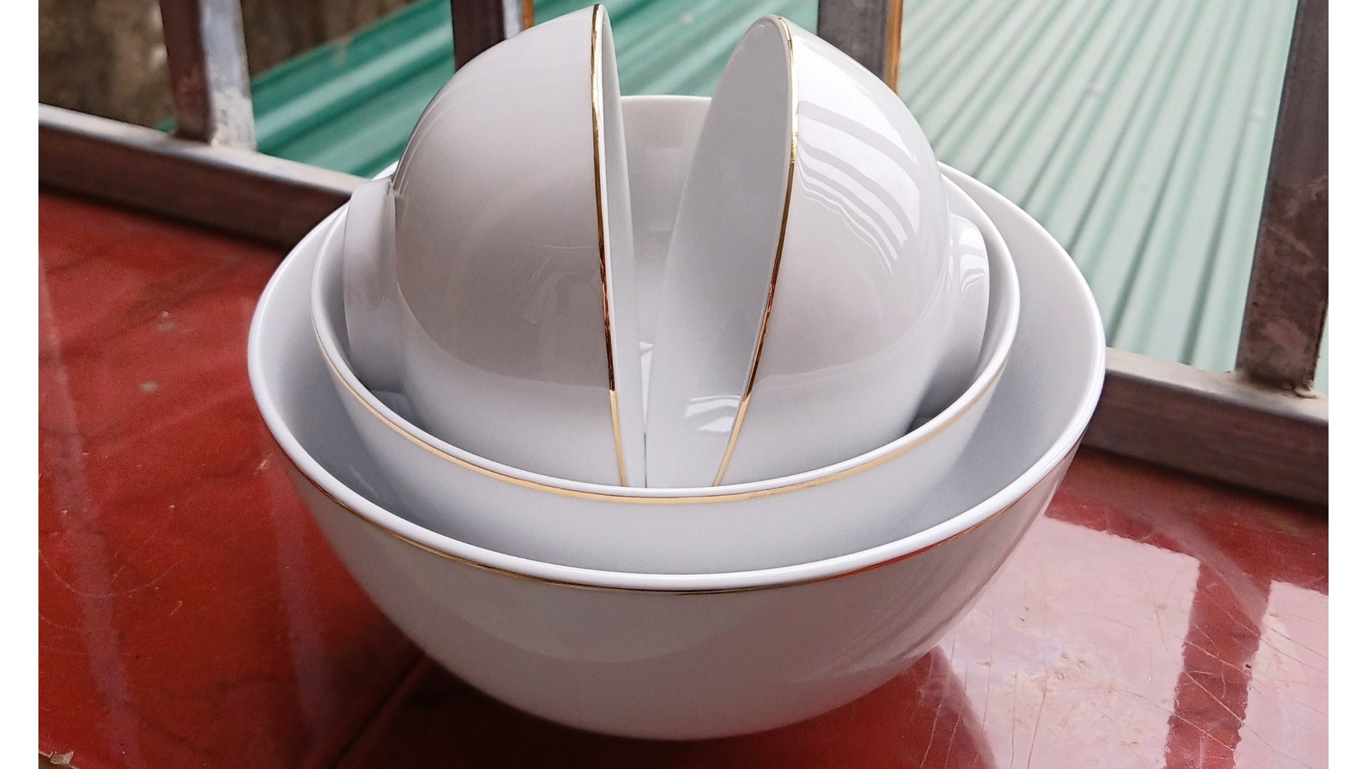 Bộ chén bát ăn cơm Sứ Minh Long 4 món
