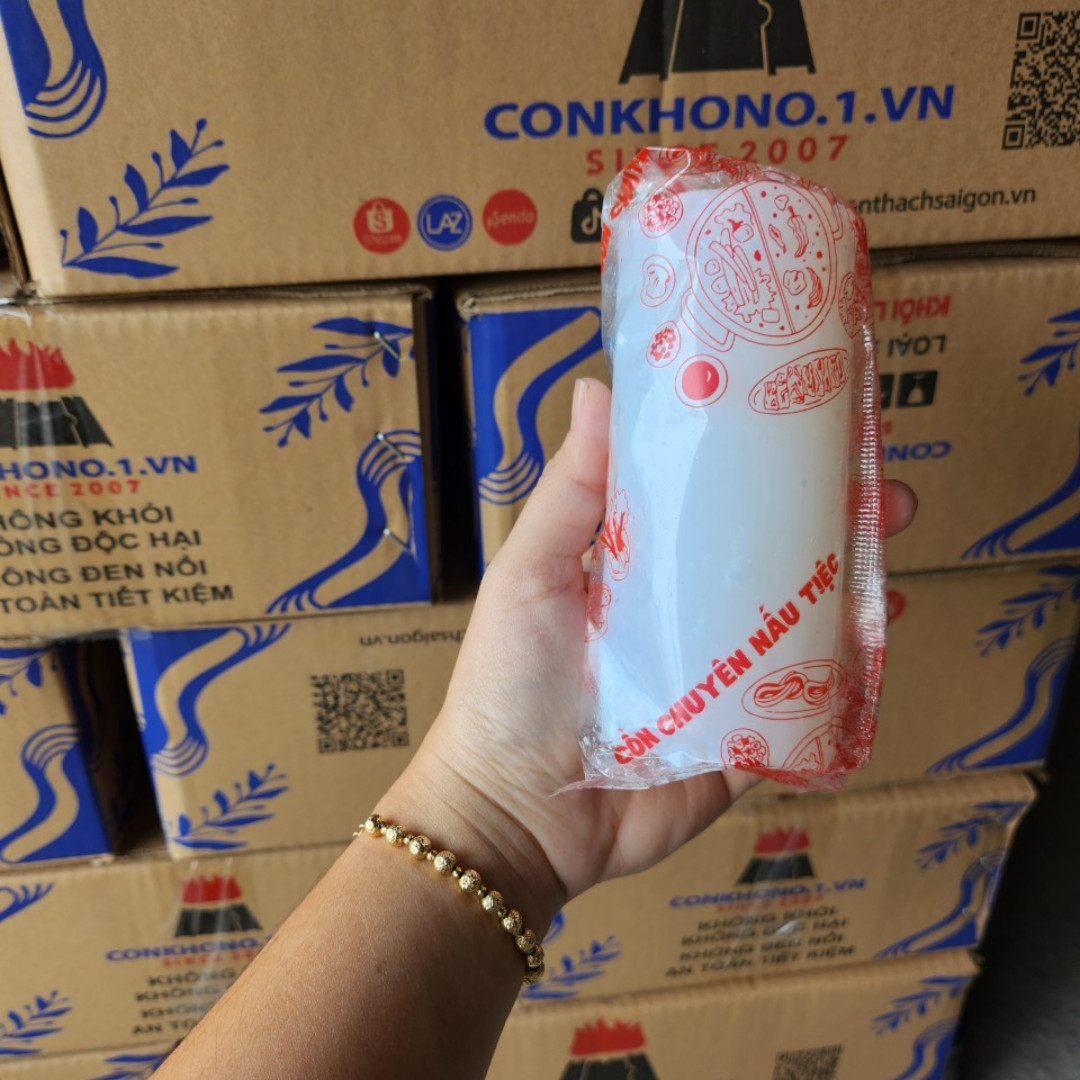 Cồn khô chuyên nấu tiệc , nhanh sôi thức ăn , thùng 10 kg , thùng 40 cây, côn khô giá rẻ, cồn khô giá sỉ sll