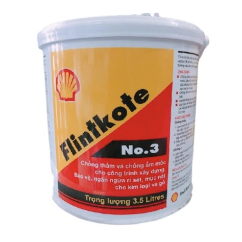 Sơn Chống thấm tường, sàn nhà, bể cá, sân thượng Flinkote No3 - màu đen