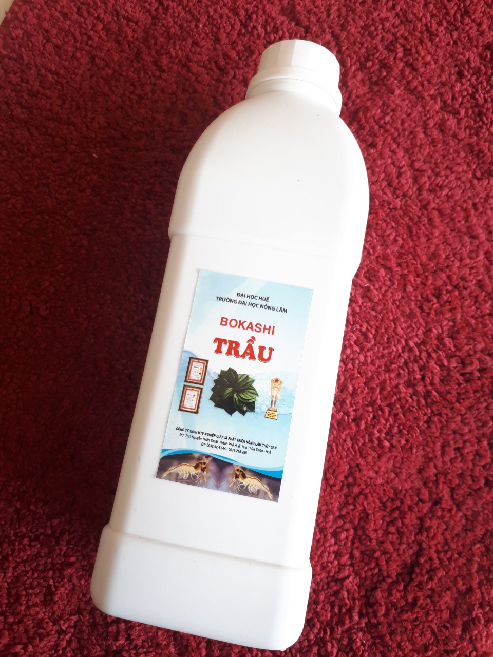 Chế phẩm sinh học Bokashi Trầu - Giải pháp ký sinh trùng cho tôm (động vật thủy sản)