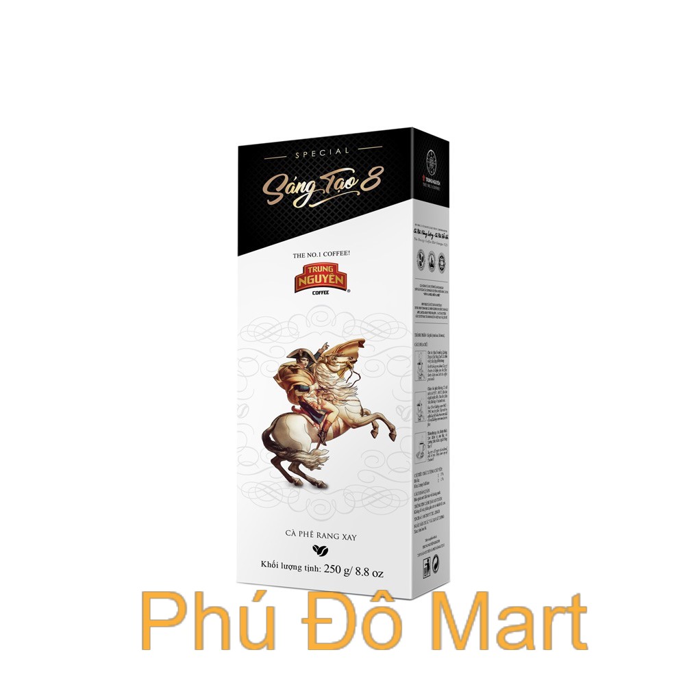 ( Freeship ) Cà Phê Pha Phin Sáng tạo 8 Trung Nguyên - Hộp 500gr