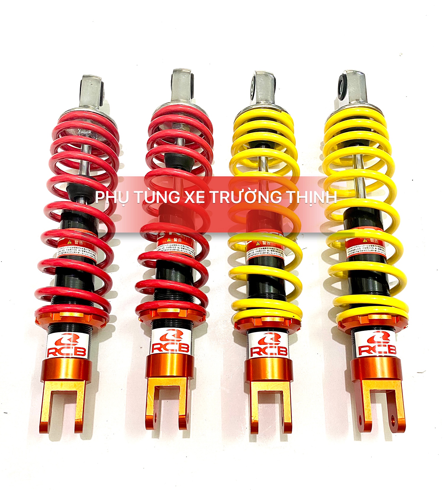 (HÀNG MỚI VỀ) Phuộc RCB chân Nhôm dành cho xe Tay ga ( SH Italy, Air Blade, Dylan, Novo 4, 5...)