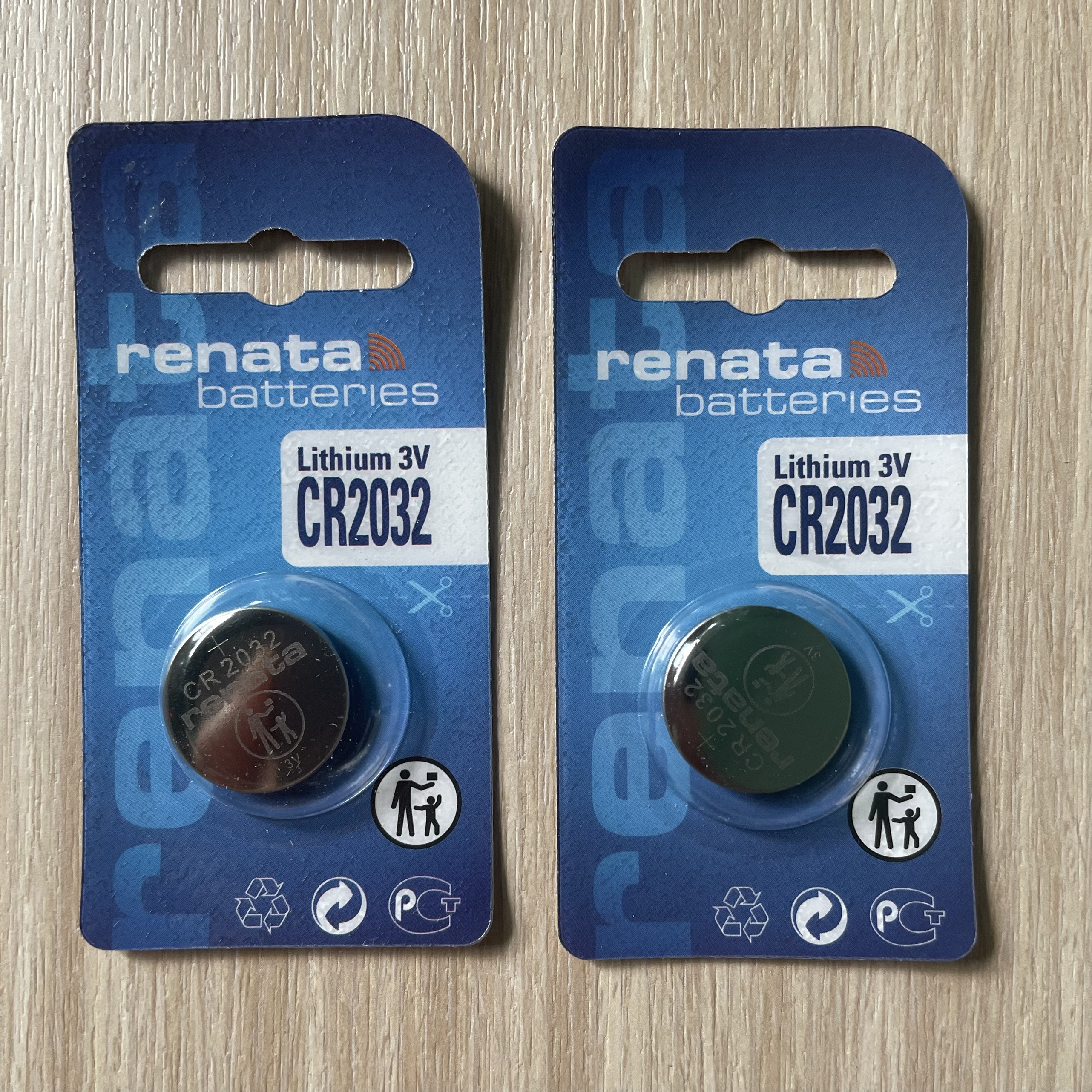 Pin nút thụy sỹ renata cr2032 lithium 3v chính hãng vỉ 1 viên cr2032 - made in swiss