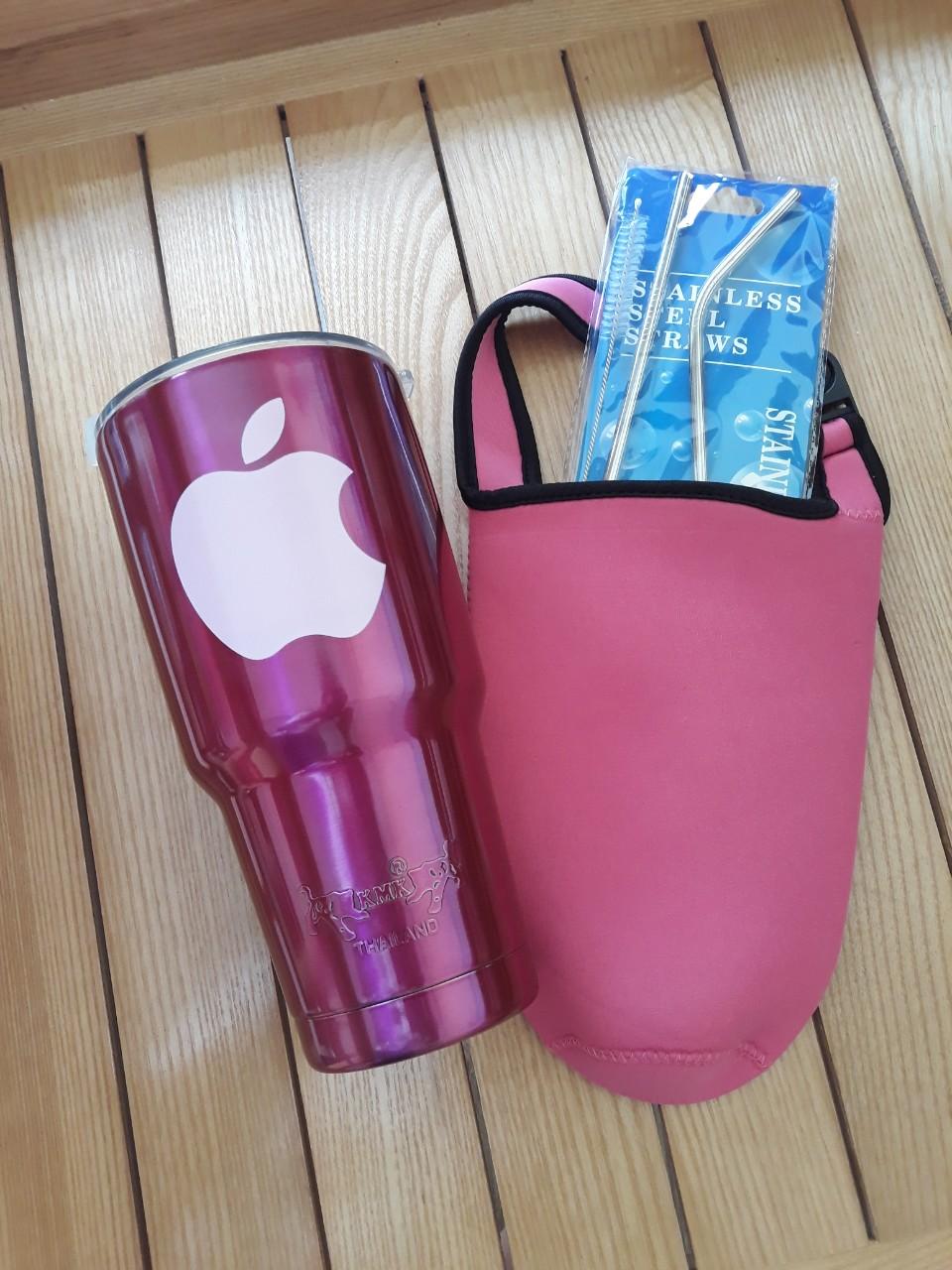 Ly Giữ Nhiệt Thái Lan 900ml Logo Táo