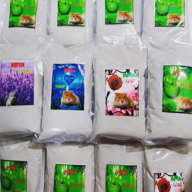 Cát tắm cho Hamster 1kg - thành phần tự nhiên không hại cho bé
