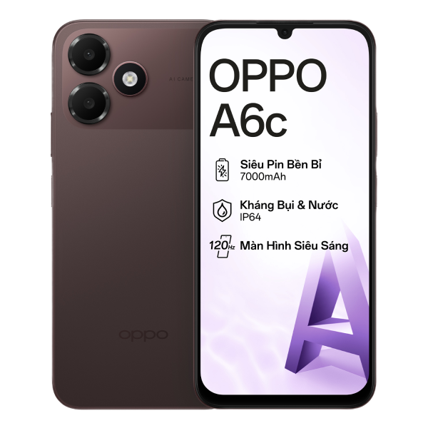 Điện Thoại Oppo A6C (4+128GB) - Hàng Chính Hãng