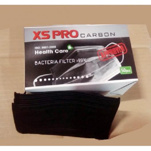 ⚡ Giá Sỉ ⚡ Hộp 50 khẩu trang y tế đen Hàn Quốc XS PRO