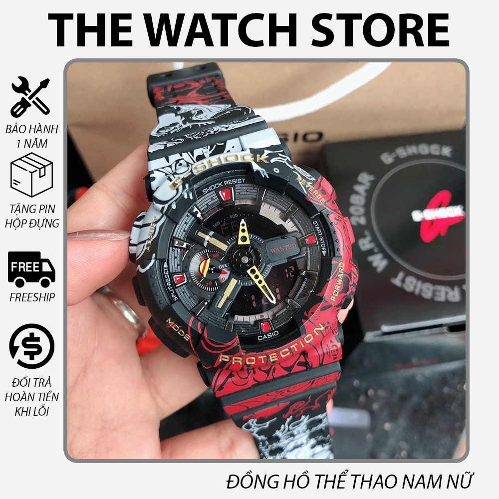 ĐỒNG HỒ G SHOCK GA-110JOP PHIÊN BẢN “ONE PIECE – ĐẢO HẢI TẶC” ĐÌNH ĐÁM