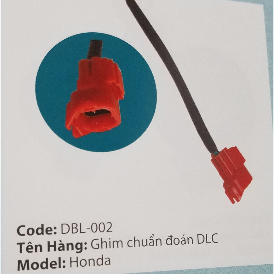 Giắc ghim chuẩn đoán và báo lỗi xe máy honda