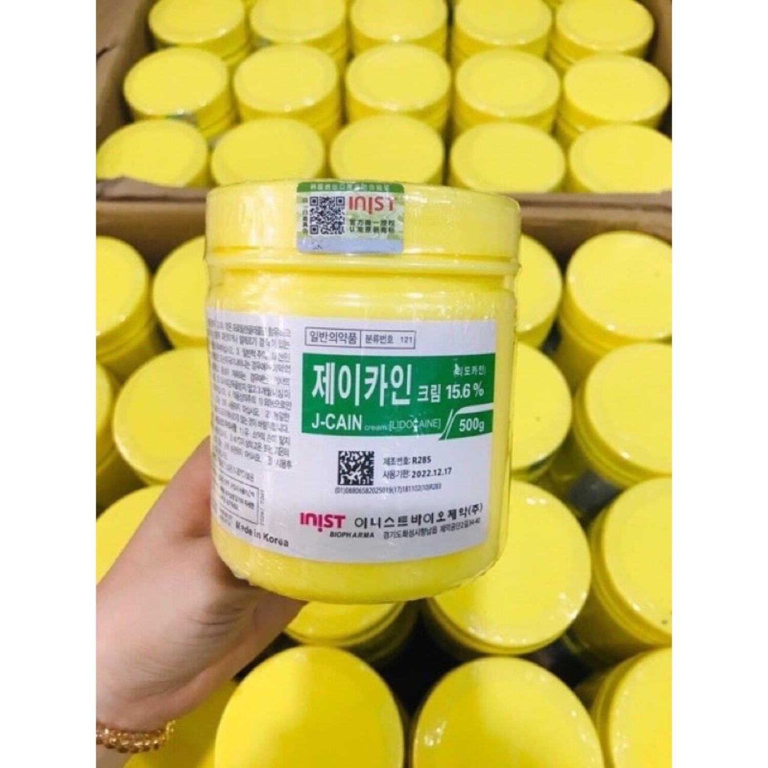 Kem ủ 15.6% hàn quốc lăn kim ,phi kim, phun xăm thẩm mỹ.