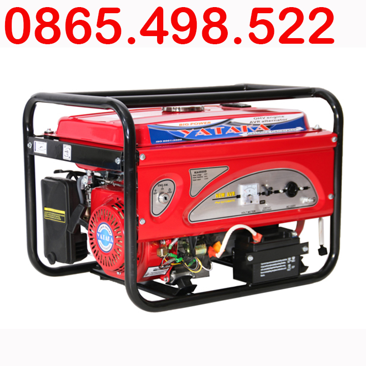 Máy phát điện chạy xăng 3kw yataka cs-4900dhd đề