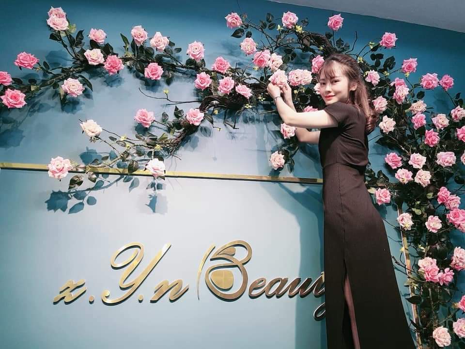 Lịch sử giá Hoa giả, dây hoa hồng kim cương trang trí tường decor ...