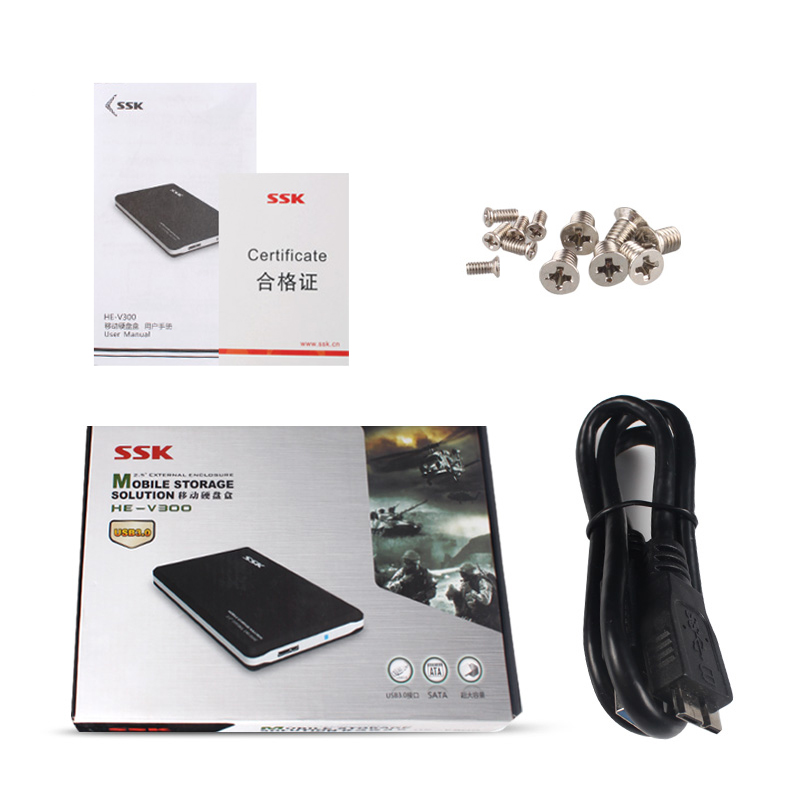 HDD Box 2.5 Sata USB 3.0 SSK HE-V300