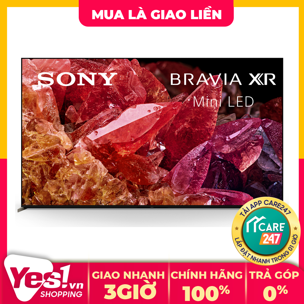 85X95K - Google Tivi Mini LED Sony 4K 85 inch XR-85X95K - Bảo hành chính hãng - Voucher 10% tối đa 400K