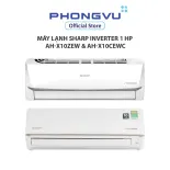 Máy lạnh Sharp Inverter 1 HP AH-X10ZEW - Bảo hành 24 tháng